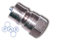 ISO A BSPP Coupling - Stainless Steel Nipple