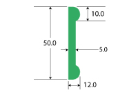 WS-A102GN Dimensional Drawing